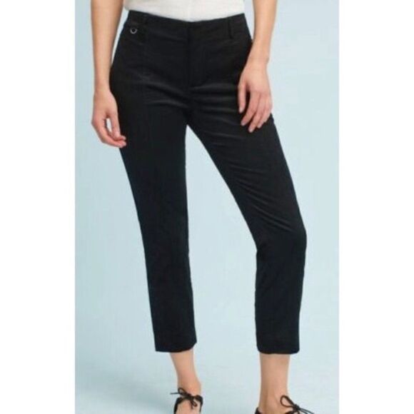 Anthropologie The Essential Slim Pants Black - Picture 1 of 9